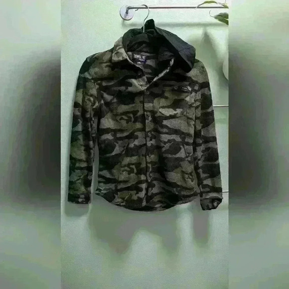 O'Neil Youth Medium Fleece Sweater with Hood - Picture 1 of 3